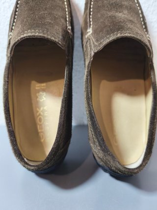 Mocasines GEOX de ante marrón – Talla 41