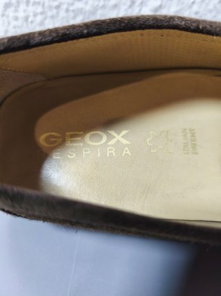 Mocasines GEOX de ante marrón – Talla 41