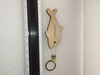 Portachiavi Fiat Multipla Legno Vintage