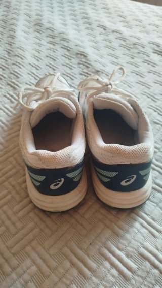 Zapatillas Padel Asics Mujer Blancas y Azules