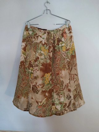 Conjunto Top y Falda Estampado Floral