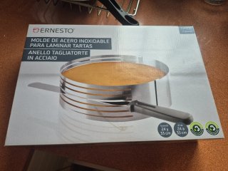 Molde Cortador Tartas Ernesto Acero Inoxidable