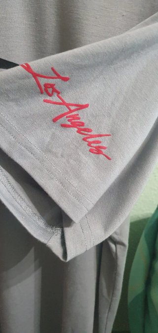 Camiseta Hollister Sport Knit Gris Talla M