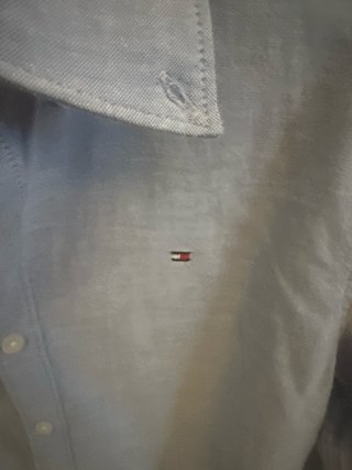 Camisa Tommy Hilfiger niño azul