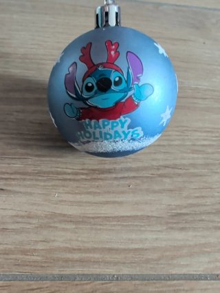 Bolas de Navidad Stitch - Caja 10 unidades