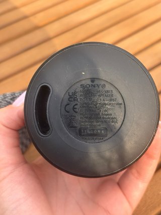 Altavoz Sony SRS-XB13 Negro resistente al agua