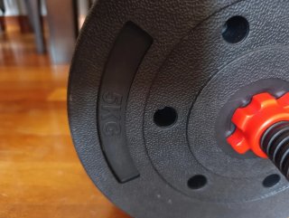 Mancuernas con discos 20 kg total