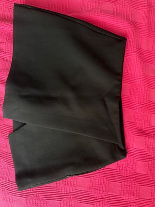 Falda Zara Negra Talla Xs