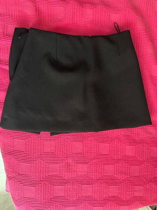 Falda Zara Negra Talla Xs