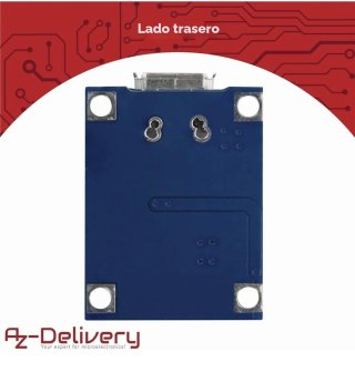 5 Módulos Carga Mini USB Batería de litio