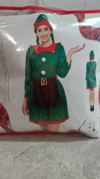 Disfraz Elfo Mujer Talla S/M