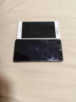 Móviles Huawei para piezas (Negro y Blanco)