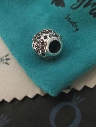 Charm Plata cielo estrellado