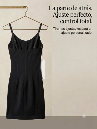 Vestido reductor negro