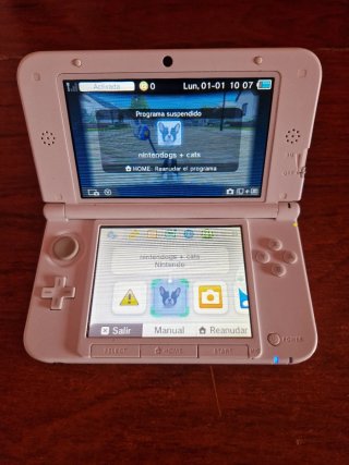 Nintendo 3DS XL Blanca + Cargador