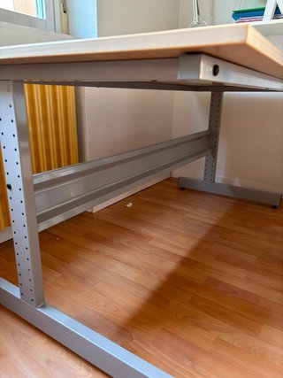 Mesa dibujo técnico/arquitectura madera y metal