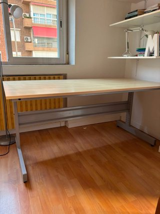 Mesa dibujo técnico/arquitectura madera y metal