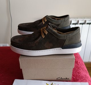 Mocasines Clarks Wally Piel Nobuk Talla 42 de 130€