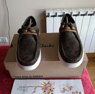 Mocasines Clarks Wally Piel Nobuk Talla 42 de 130€