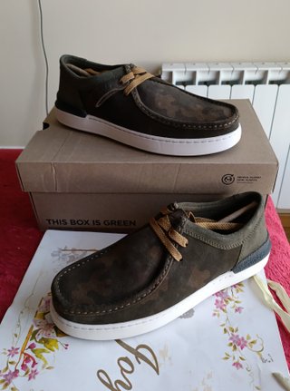 Mocasines Clarks Wally Piel Nobuk Talla 42 de 130€