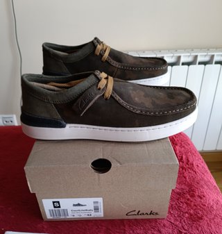 Mocasines Clarks Wally Piel Nobuk Talla 42 de 130€