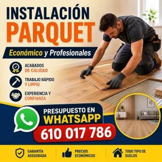 Instalación Parquet Económica y Profesional