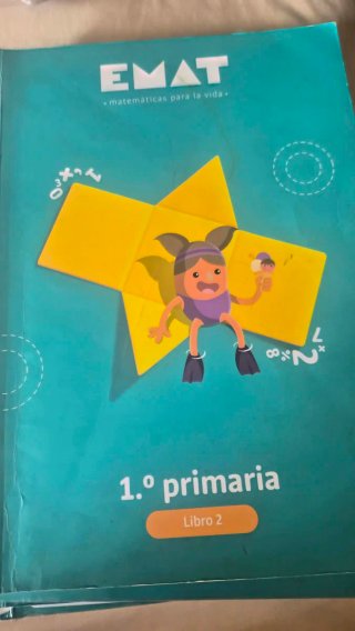 Lote libros EMAT, primero de primaria