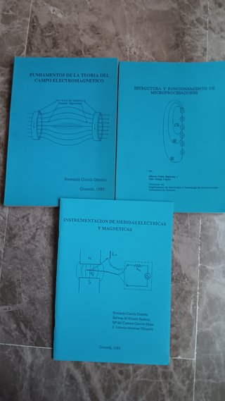 Libros física-electromagnetismo/microprocesadores