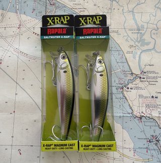 Lote 2 señuelos Rapala X-Rap Magnum Cast - 290