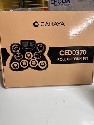 CAHAYA CED0370 Kit Batería Electrónica Enrollable