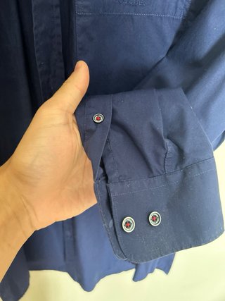 Camisa Lion of PORCHES Azul Tamanho L