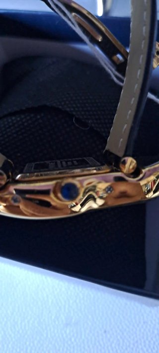 Orologio Dali melting oro e nero
