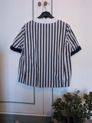 Camisa manga corta rayas Purificación García