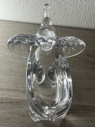 Svuotatasche Elefante Cristallo Art Vannes France