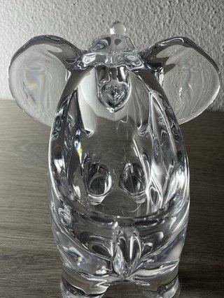 Svuotatasche Elefante Cristallo Art Vannes France