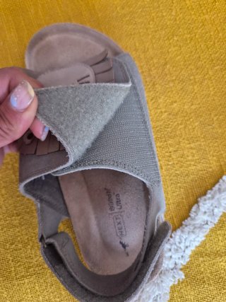 Sandalias serraje velcro niño/niña