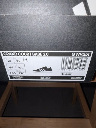 Zapatillas Adidas Grand Court Talla 44