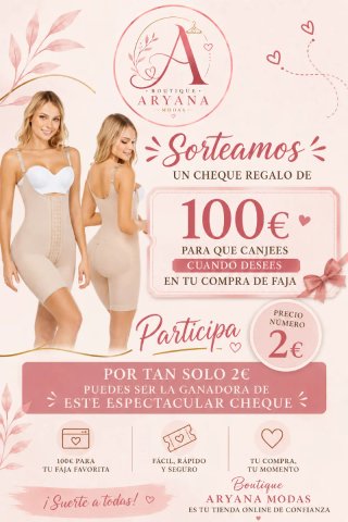 Faja Colombiana Aryana Modas Beige Talla Única