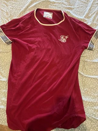 Camiseta SikSilk Roja Talla M