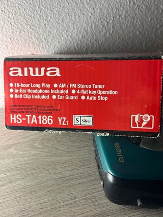 Walkman Aiwa HS-PS141 Vintage + Scatola e Cuffie