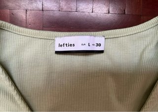 Camiseta verde Lefties Talla L