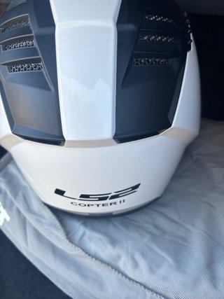 Casco Jet LS2 Copter II Blanco