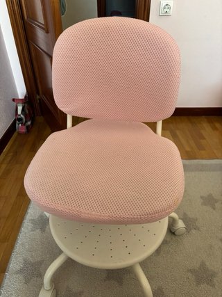 Silla Infantil Escritorio Ikea Vimund Rosa