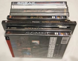 PELÍCULAS DE TERROR PRECINTADAS (10 DVDS)