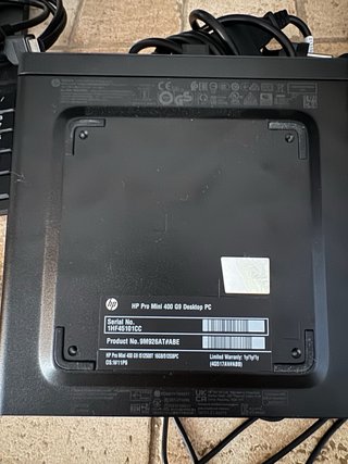 Equipo PC HP PRO MINI 400GB Negro