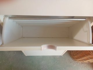 Zapatero vertical madera y plástico