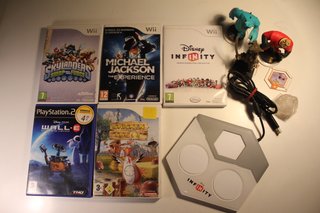 Lote Videojuegos Wii y PS2