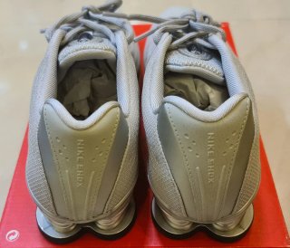 Nike Shox Zapatillas Talla 39 Gris/Plata