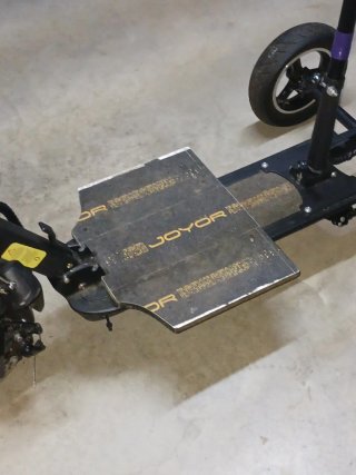 Patinete eléctrico 3 ruedas con asiento