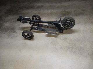 Patinete eléctrico 3 ruedas con asiento